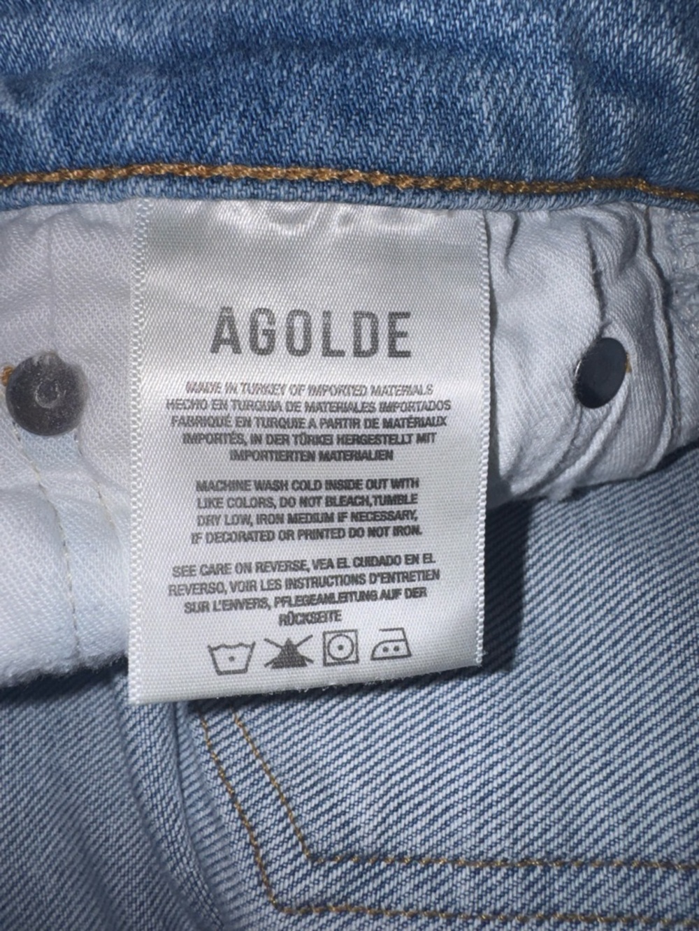 AGOLDE Nico High Rise Slim Fit Jeans - Picture 5 of 8